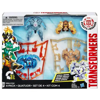 Transformers Robots in Disguise Mini-Con 4-Pack