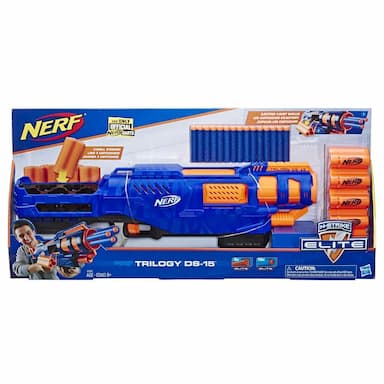 Trilogy DS-15 Nerf N-Strike Elite Toy Blaster