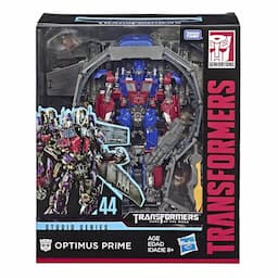 Transformers Toys Studio Series 44 Leader Class Transformers: Dark of the Moon movie Optimus Prime Action Figure