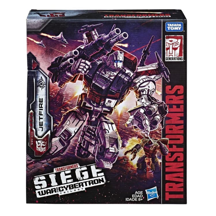 Transformers Toys Generations War for Cybertron Commander WFC-S28 Jetfire Action Figure - Siege Chapter - Adults and Kids Ages 8 and Up, 11-inch