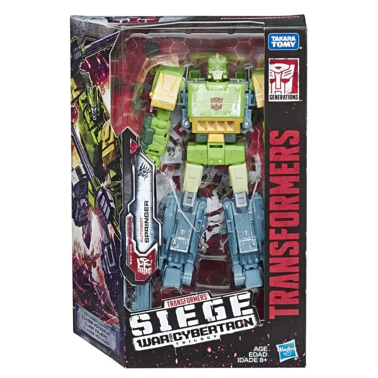 Transformers Toys Generations War for Cybertron Voyager WFC-S38 Autobot Springer Action Figure