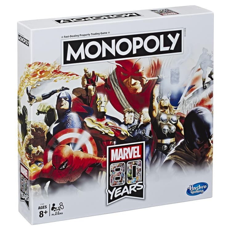 Monopoly: Marvel 80 Years Edition Board Game