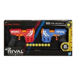 Nerf Rival Clash Pack -- Includes 2 Nerf Rival Blasters and 8 Official Nerf Rival High-Impact Rounds