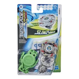 Beyblade Burst Rise Slingshock Driger F Starter Pack -- Battling Top Toy and Right/Left-Spin Launcher