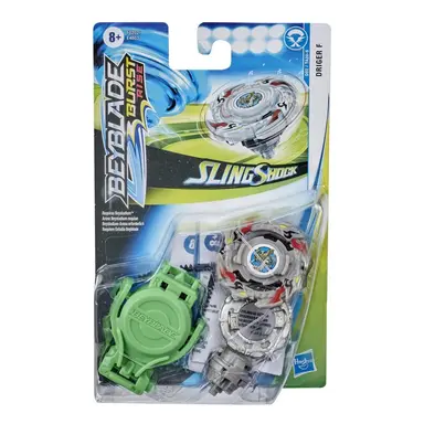 Beyblade Burst Rise Slingshock Driger F Starter Pack -- Battling Top Toy and Right/Left-Spin Launcher