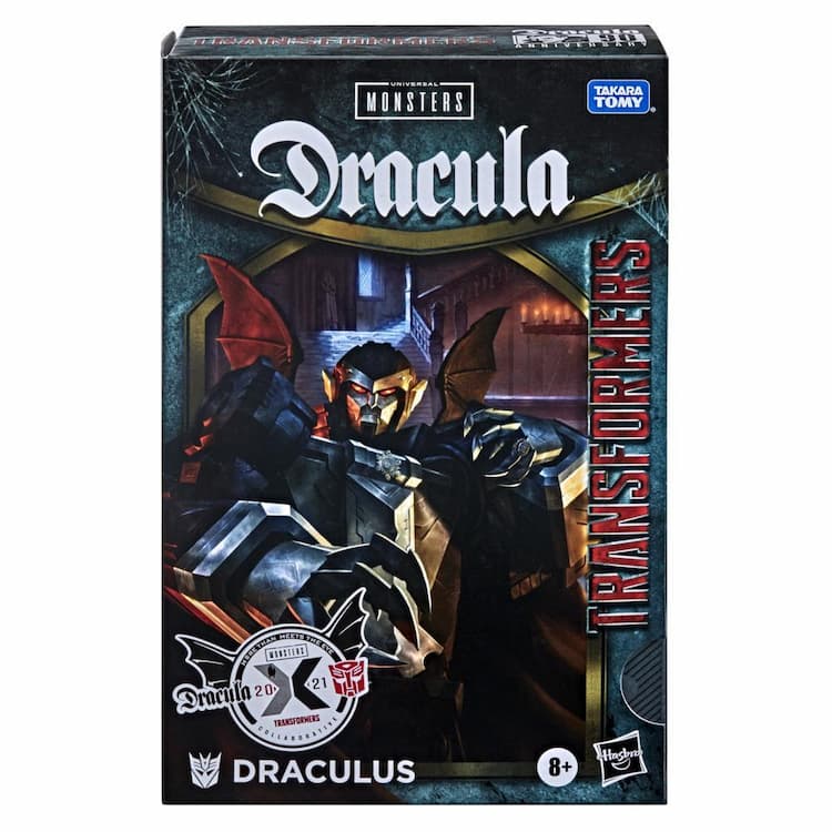 Transformers Generations -- Transformers Collaborative: Universal Monsters Dracula Mash-Up, Draculus, Ages 8 and Up