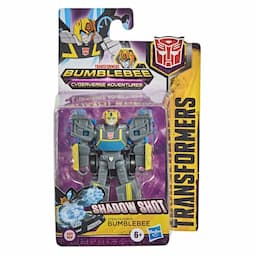 Transformers Bumblebee Cyberverse Adventures Action Attackers Scout Class Stealth Force Bumblebee Action Figure, 3.75-inch