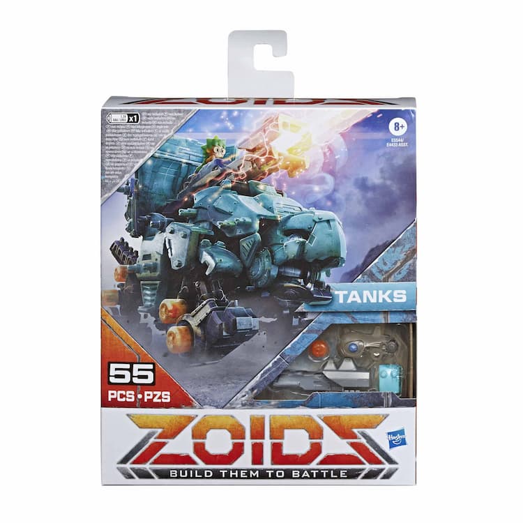 Zoids Mega Battlers Tanks - Turtle-Type Buildable Beast Figure, Motorized Motion - Kids Toys Ages 8 and Up, 53 Pieces