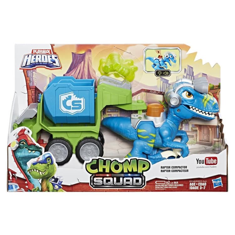 Playskool Heroes Chomp Squad Raptor Compactor