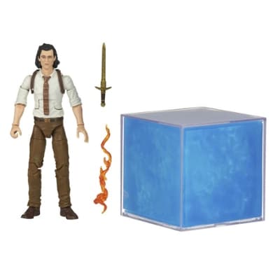 Marvel Legends Tesseract Electronic Role Play Accessory with Light FX, Marvel Studios’ Loki Roleplay Item and Figure