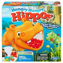 Elefun & Friends Hungry Hungry Hippos Game