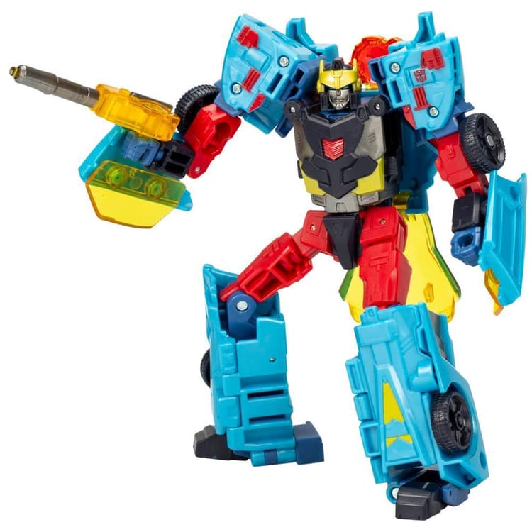 Transformers Legacy United Deluxe Cybertron Universe Hot Shot 5.5” Action Figure, 8+