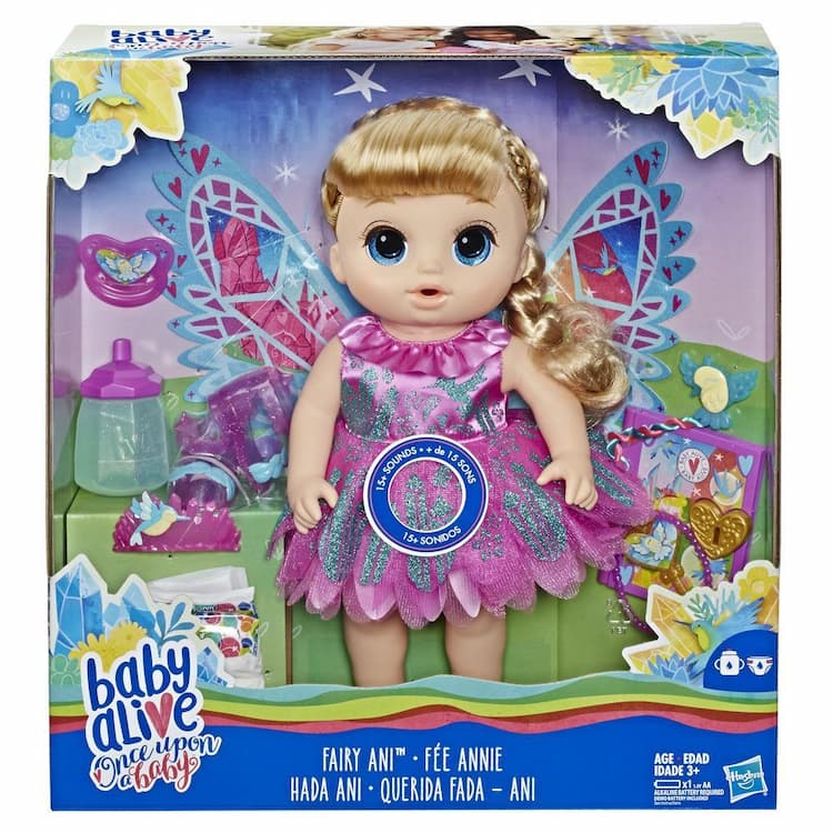 Baby Alive Once Upon a Baby: Fairy Ani, Blond Hair Doll