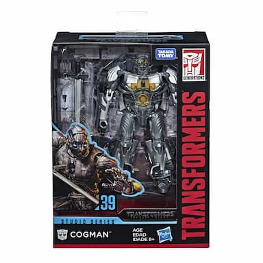 Transformers Toys Studio Series 39 Deluxe Class Transformers: The Last Knight Movie Cogman Action Figure - Ages 8 and Up, 4.5-inch