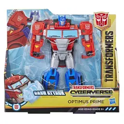 Transformers Cyberverse Action Attackers: Ultra Class Optimus Prime Action Figure Toy