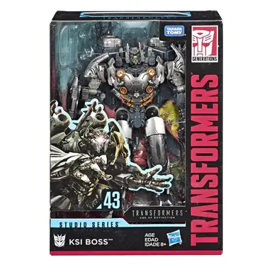 Transformers Toys Studio Series 43 Voyager Class Transformers: Age of Extinction movie KSI Boss Action Figure