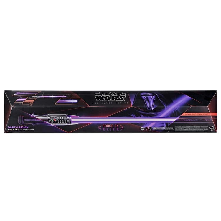 Star Wars The Black Series Darth Revan Force FX Elite Lightsaber with Advanced LED and Sound Effects, Adult Collectible