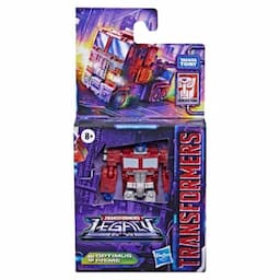 Transformers Toys Generations Legacy Core Optimus Prime Action Figure - 8 and Up, 3.5-inch