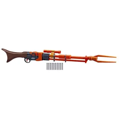 Nerf Star Wars Amban Phase-pulse Blaster, The Mandalorian, Scope, 10 Nerf Elite Darts, 50.25 Inches Long