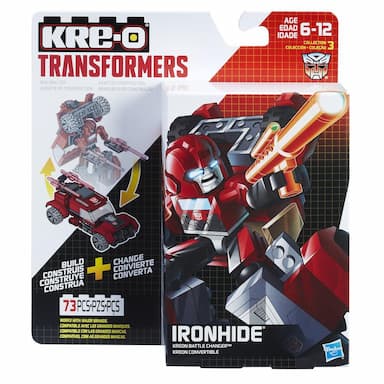 Transformers Toys KRE-O Kreon Battle Changers Ironhide Buildable Figure with 2 Modes - Adults and Kids, Ages 6 and Up