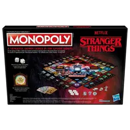 Monopoly: Netflix Stranger Things Edition Board Game for Adults and Teens Ages 14+, Game for 2-6 Players
