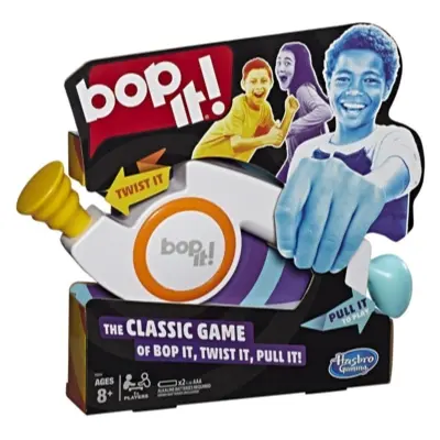 Bop It! Electronic Game for Kids Ages 8 and Up, Kids Games for 1+ Players, Kids Gifts