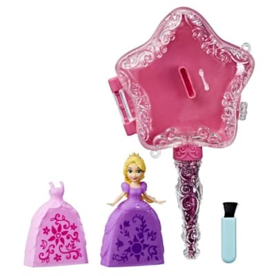 Princess Secret Styles Magic Glitter Wand Rapunzel, Doll, Toy for Kids 4 and Up