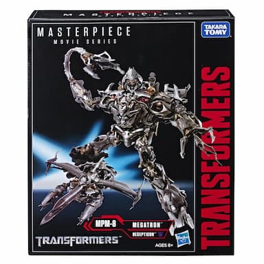 Transformers Masterpiece Movie Series Megatron MPM-8 [OFFICIAL Hasbro and Takara Tomy], Collector Figure, 12-inch scale