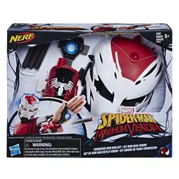Spider-Man Maximum Venom Venomized Iron Man Set, Venomized Iron Man Mask, Dart Repulsor Ages 5 And Up