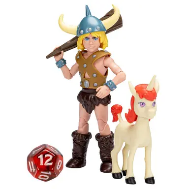 Dungeons & Dragons Cartoon Classics Bobby & Uni Action Figures 2-Pack, 6-Inch Scale