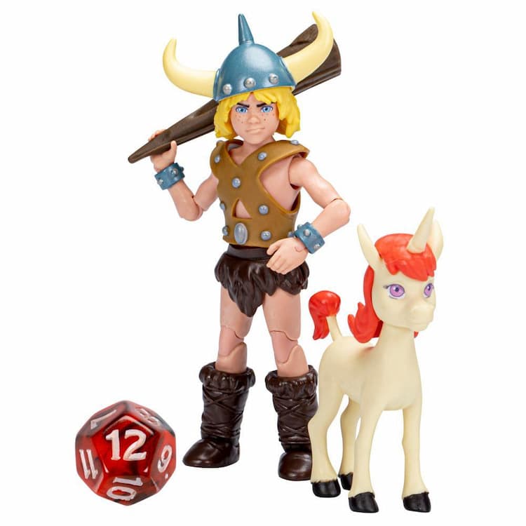 Dungeons & Dragons Cartoon Classics Bobby & Uni Action Figures 2-Pack, 6-Inch Scale