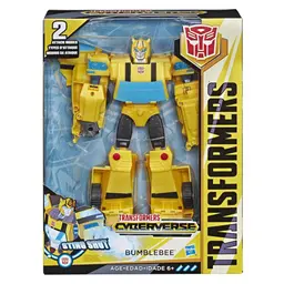 Transformers Cyberverse Action Attackers: Ultimate Class Bumblebee Action Figure Toy