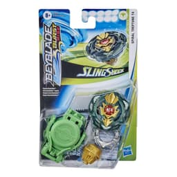 Beyblade Burst Rise Slingshock Spiral Treptune T4 Starter Pack -- Battling Top Toy and Right/Left-Spin Launcher