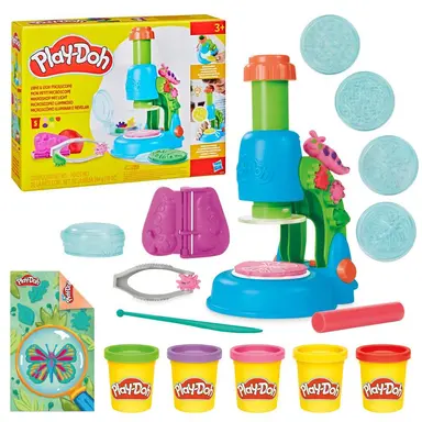 Play-Doh Light & Look Microscope Playset