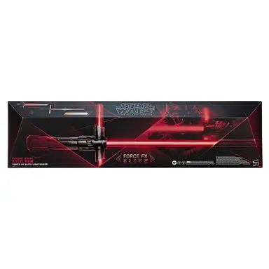 Star Wars The Black Series Supreme Leader Kylo Ren Force FX Elite Lightsaber with Advanced LED, Sound Effects