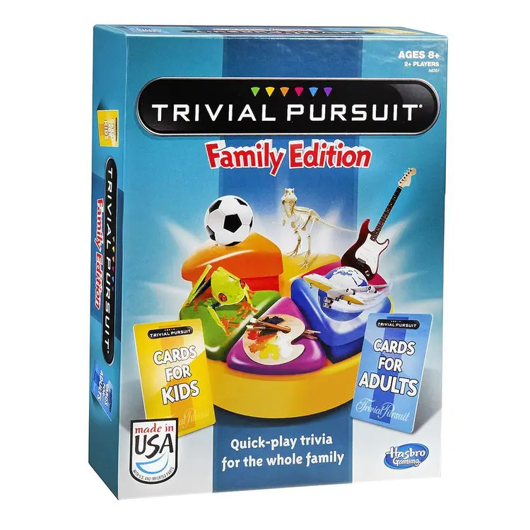 Trivial Pursuit Family Edition Game