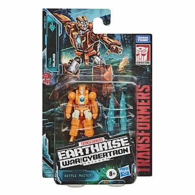 Transformers Toys Generations War for Cybertron: Earthrise Battle Masters WFC-E14 Rung Action Figure, 8 and Up, 1.5-inch