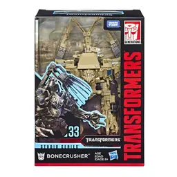 Transformers Studio Series 33 Voyager Class Movie 1 Bonecrusher Action Figure