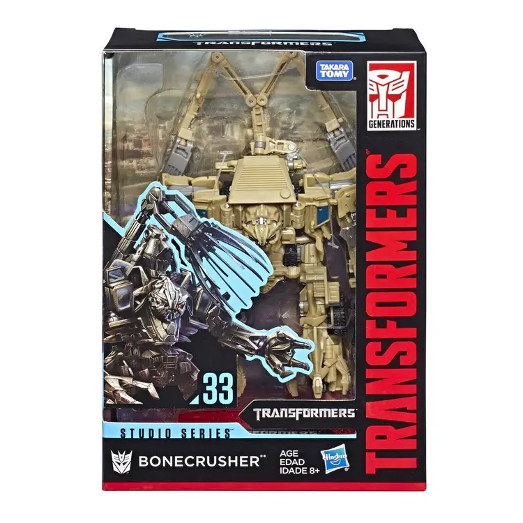 Transformers Studio Series 33 Voyager Class Movie 1 Bonecrusher Action Figure