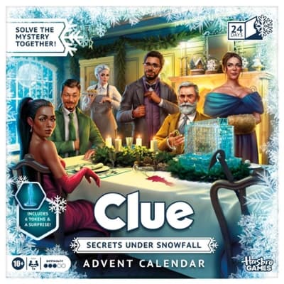 Clue Advent Calendar: Secrets Under Snowfall