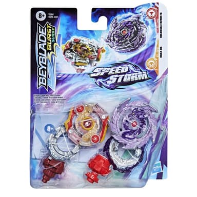 Beyblade Burst Surge Speedstorm Kolossal Fafnir F6 and Odax O6 Spinning Top Dual Pack -- Battling Game Top Toy