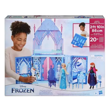 Disney's Frozen 2 Elsa's Fold and Go Ice Palace, Castle Playset, Toy for Kids Ages 3 and Up
