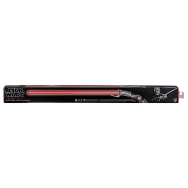 Star Wars The Black Series Count Dooku Force FX Lightsaber with LEDs and Sound Effects, Collectible Roleplay Item