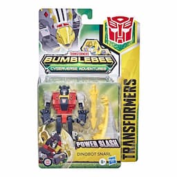 Transformers Bumblebee Cyberverse Adventures Dinobots Unite Action Attackers Warrior Dinobot Snarl Figure, 5.4-inch