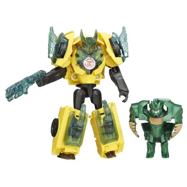 Transformers: Robots in Disguise Bumblebee vs. Major Mayhem Battle Packs