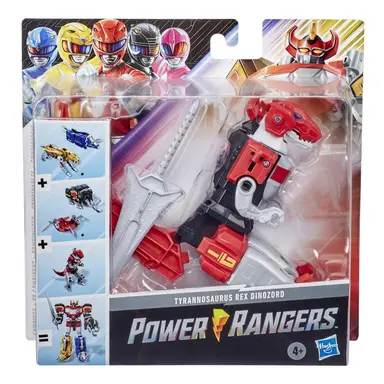 Power Rangers Mighty Morphin Tyrannosaurus Rex Dinozord Toy Red Ranger Zord For Girls and Boys Ages 4 and Up