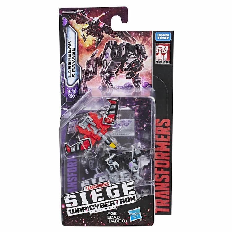 Transformers Toys Generations War for Cybertron: Siege Micromaster WFC-S18 Soundwave Spy Patrol 2-pack Action Figure - Adults and Kids Ages 8 and Up, 1.5-inch