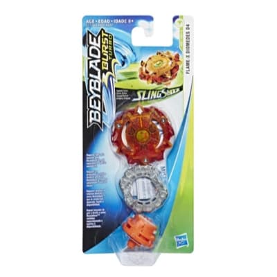 Beyblade Burst Turbo Slingshock Single Top Flame-X Diomedes D4
