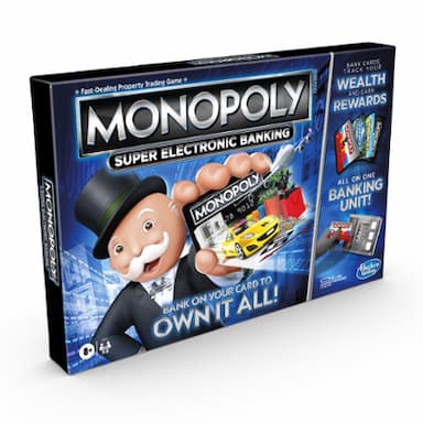 Monopoly Ultimate Rewards Board Game For Kids Ages 8 and Up