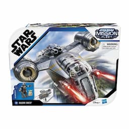 Star Wars Mission Fleet The Mandalorian The Child Razor Crest Outer Rim Run 2.5-Inch-Scale Action Figure and Vehicle Set